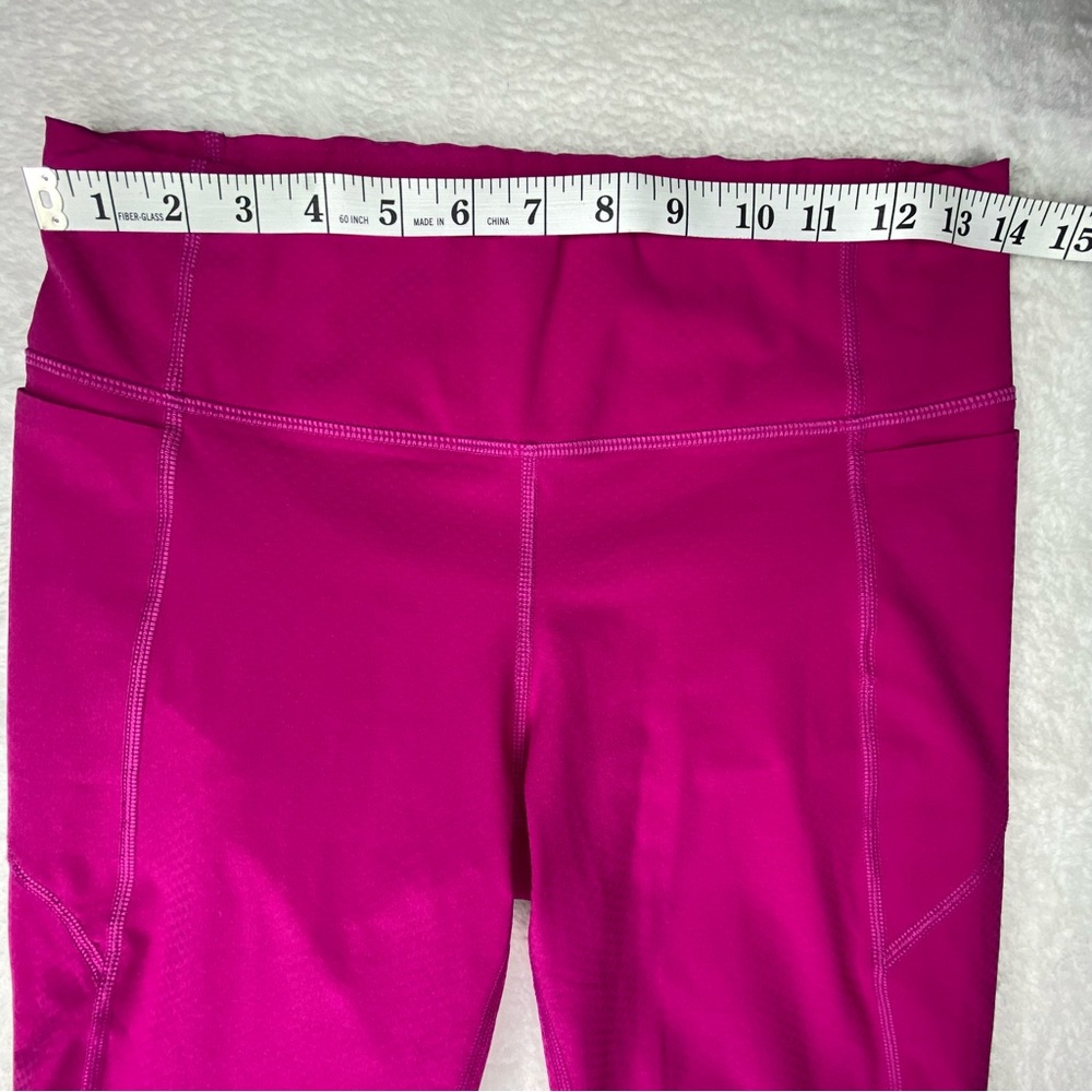 Athleta leggings Capri size Small dark pink - Picture 8 of 8